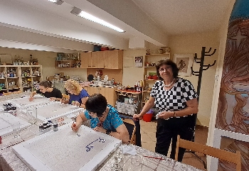 Maľba na hodváb - šatky 2023